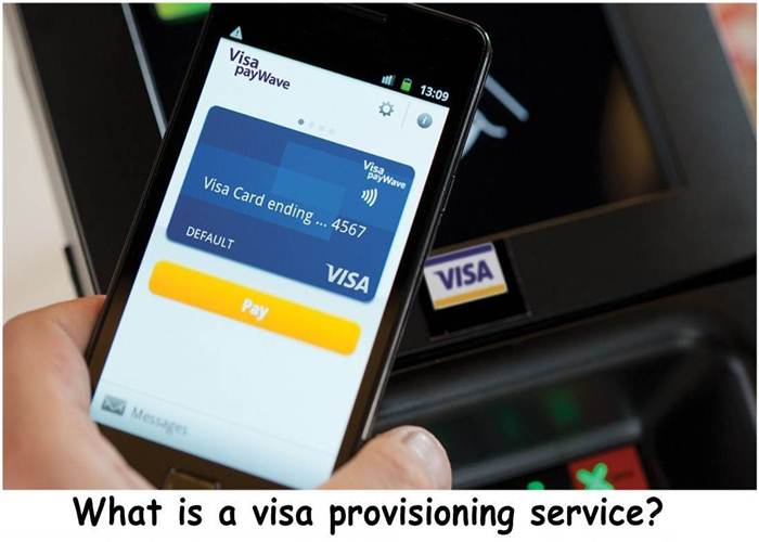 What is a visa provisioning service?